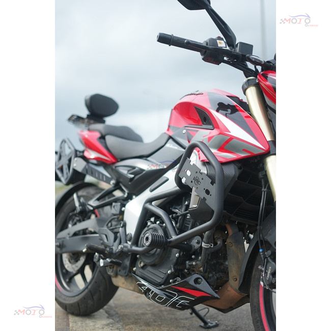 Cnc Carrier Plate With Backrest For Bajaj Ns400z